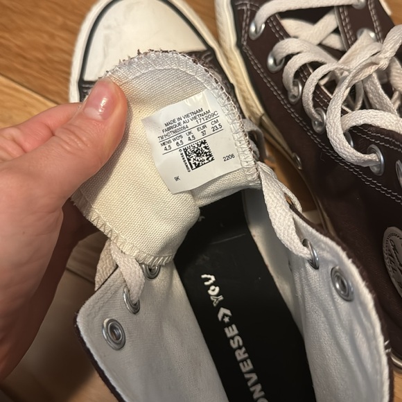 Brown Chuck Taylor Converse - Picture 3 of 3